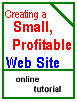 Making a small profitable web site